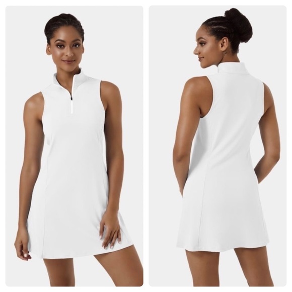 HALARA Dresses & Skirts - Everyday Cloudful Air Fabric Half Zip 2-Piece Set Cool Touch Golf Dress